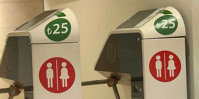 AVM'de 25 liraya VIP tuvalet