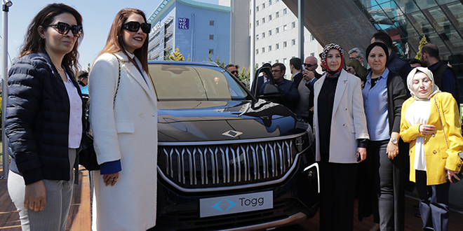 Türkiye'nin otomobili Togg, Kayserililerle buluştu