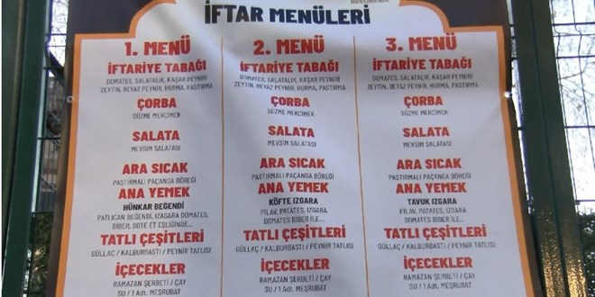 Zamlar lokantalardaki iftar sofralarını boş bıraktı