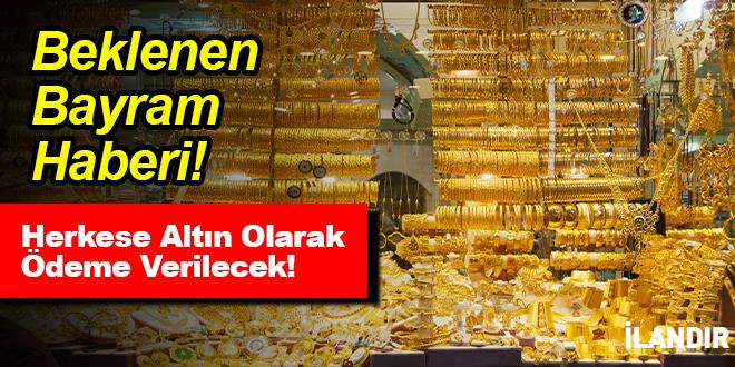 Beklenen bayram haberi