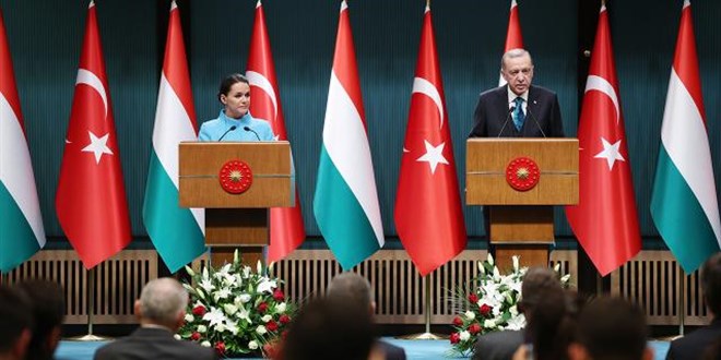 Cumhurbaşkanı Erdoğan'dan Macaristan'a TANAP desteği
