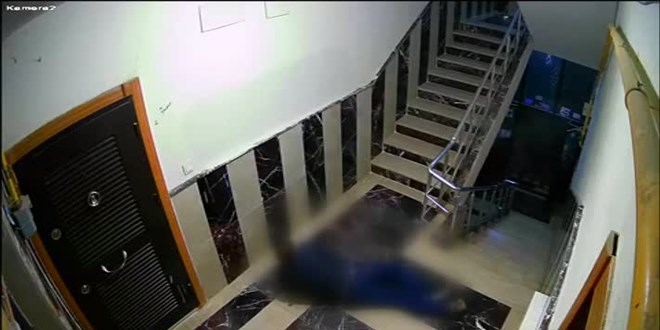 Muhtarın silahlı saldırıya uğrama anı güvenlik kamerasında