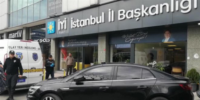 Valilikten 'İYİ Parti İstanbul İl Binasına silahlı saldırı' açıklaması