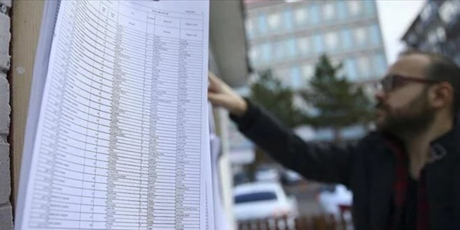 Seçmen kaydı sorgulama için son gün