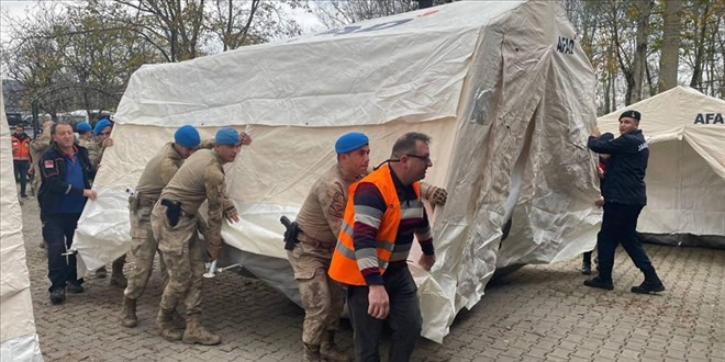 YSK deprem bölgesine gidiyor