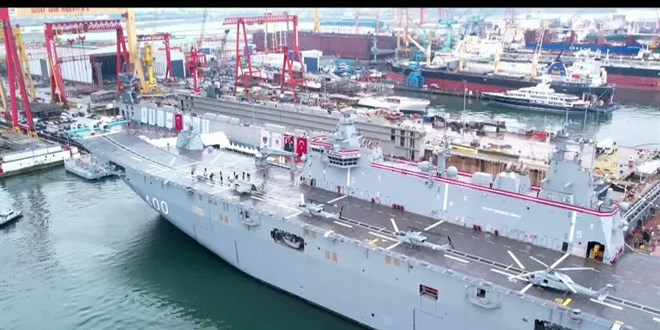 Dünyanın ilk SİHA gemisi TCG Anadolu'nun özellikleri