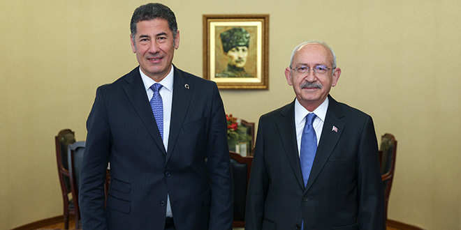 Sinan Oğan'dan CHP'ye 'seçim güvenliği' ziyareti
