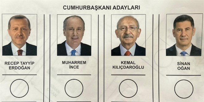 YSK tarafından cumhurbaşkanı seçim pusulası onaylandı