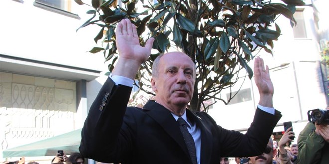 Muharrem İnce: Ne cumhur ne millet ortadan bodoslama gidiyoruz