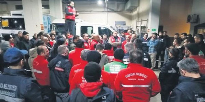 Belediyeden işçilere taksitle maaş ödemesi