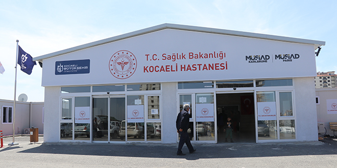 Konteyner hastane 40 günde 33 bin 114 depremzedeye hizmet verdi