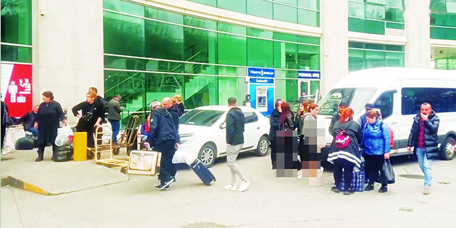 Bulgarlardan sonra şimdi de Gürcüler alışverişe geliyor