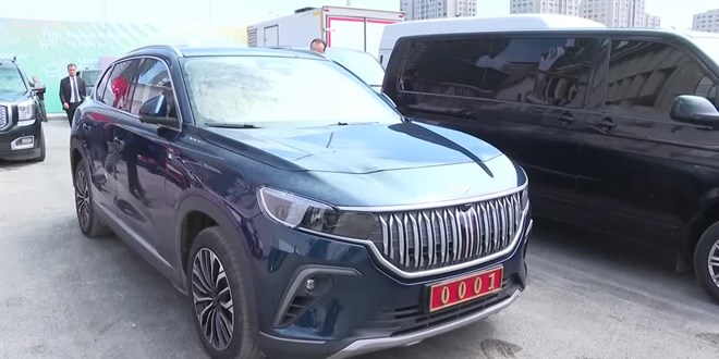 TBMM Başkanı Şentop memleketi Tekirdağ'a Togg ile gitti