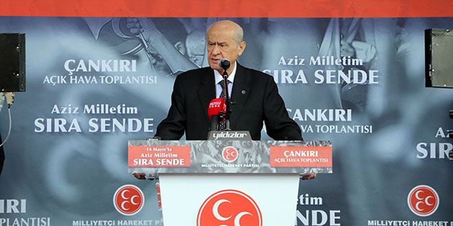 Bahçeli: Cumhura baş olmak Kılıçdaroğlu'nun harcı asla değil