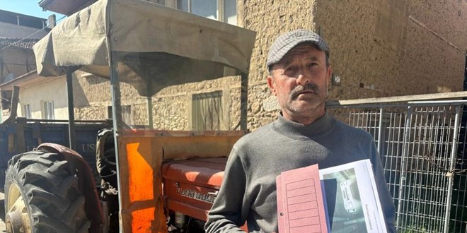 İstanbul'u hiç görmedi ama traktörüne 54 kez ceza geldi