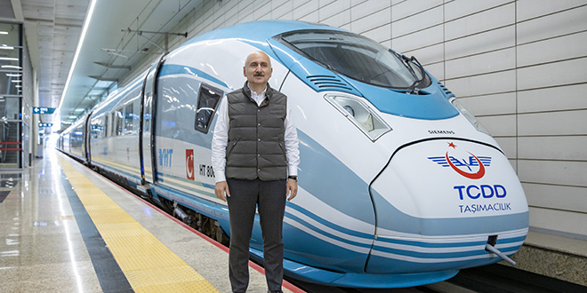 Ankara-Sivas Hızlı Tren Hattı yarın açılıyor