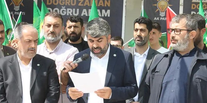 Hedef gösterilen Hüda Parlı'nın seçim lokaline ses bombası