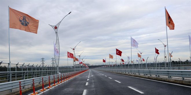 Türkiye'nin en uzun 4. köprüsü yarın hizmete girecek