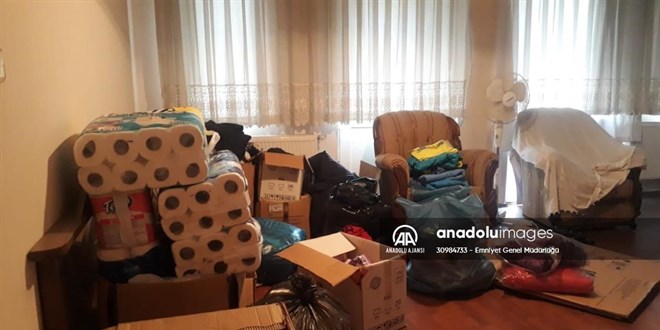 Muğla'da deprem yardımlarını eve götürdüğü iddia edilen şüpheli gözaltına alındı