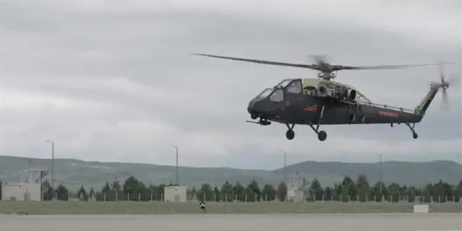 Ar snf taarruz helikopteri ATAK-2 ilk kez havaland