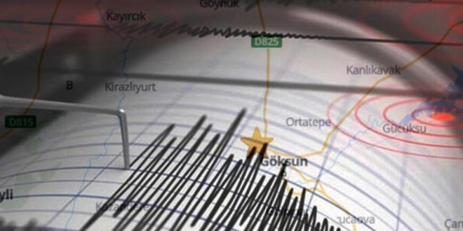 Kahramanmaraş'ta 4.7 büyüklüğünde deprem!