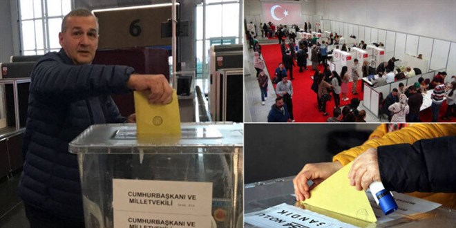 Yurt dışında sandığa akın var: 700 bin seçmen oy kullandı