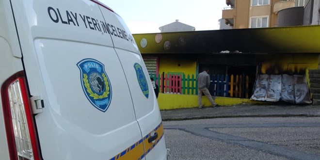 Anaokulu alev alev yandı, okulların tatil olması facianın önüne geçti