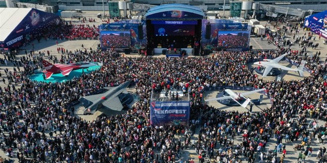 TEKNOFEST 2,5 milyonu aan ziyaretiyle 'dnyann en byk organizasyonu'