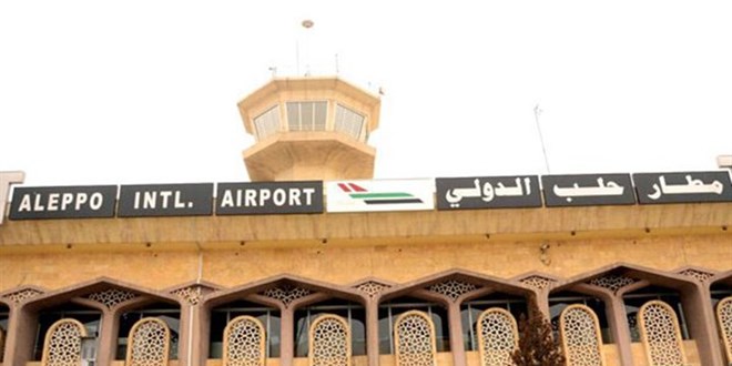 Esed rejimi, Halep Havaliman'nn srail tarafndan vurularak hizmet d kaldn iddia etti