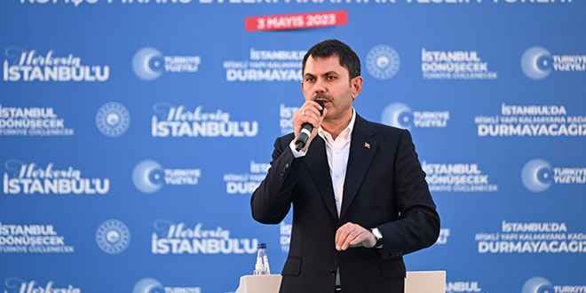 Bakan Kurum açıkladı: 'Yarısı Bizden' kampanyasına İstanbul'dan 90 bin başvuru