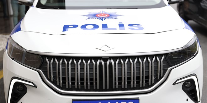 Türkiye'deki Togg marka ilk polis aracı hizmete girdi