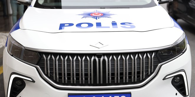 Trkiye'deki Togg marka ilk polis arac hizmete girdi