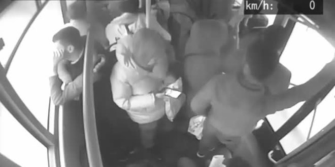 Gaziantep'te halk otobüsünde yankesicilik yapan kişi tutuklandı