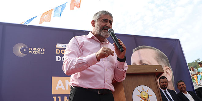 Bakan Nebati: Onların Recep Tayyip Erdoğan'ı olmadığı için vizyonu da yok