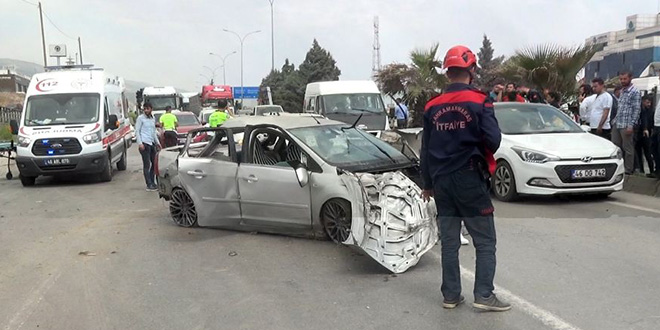 Kahramanmara'ta trafik kazasnda 2 kii ld, 2 kii yaraland