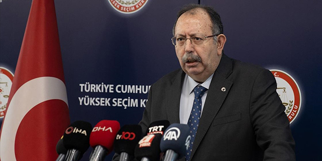 YSK Başkanı Yener: Veri girişi devam ediyor