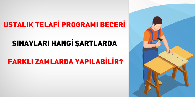 Ustalk Telafi Program Beceri Snavlar hangi artlarda farkl zamlarda yaplabilir?