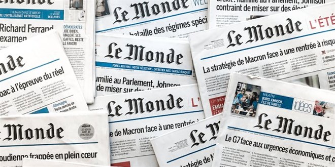 Le Monde'un seim sonularna ilikin haritas Yunanistan'da tepkiye yol at