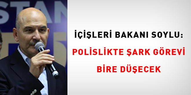 Soylu: Polislikte ark grevi bire decek