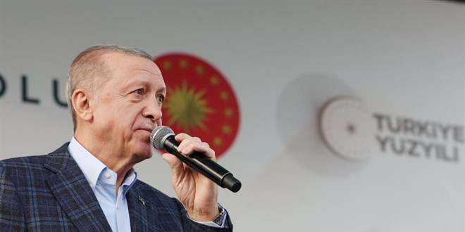 Cumhurbakan Erdoan'dan depremzedelere 'yannzdayz' mesaj