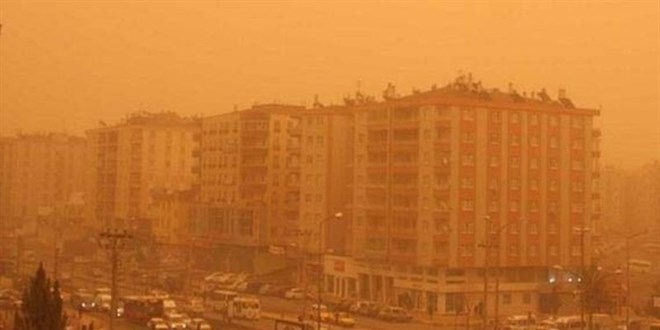 Mardin'de toz tanm etkili oldu
