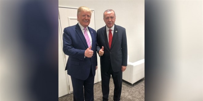 Trump Erdoğan'ı tebrik etti
