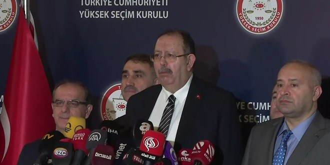 YSK: Erdoğan cumhurbaşkanı seçildi