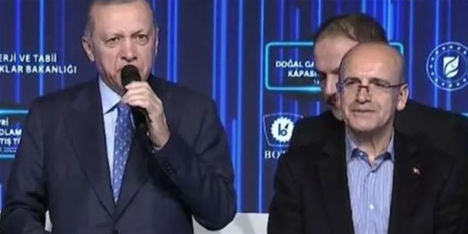 Cumhurbaşkanı Erdoğan, Mehmet Şimşek'le görüştü