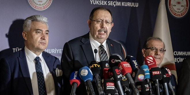 YSK Başkanı: Kesin sonuçlar Resmi Gazeteye gönderildi