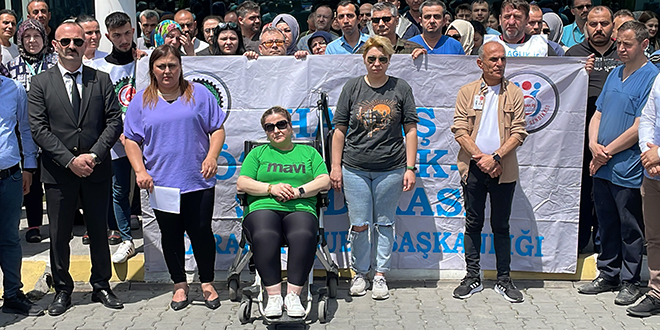 Hastane temizlik çalışanının hasta yakını hemşire tarafından darbedildiği iddiası