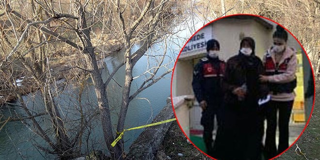 Kocasını öldürüp dere yatağına atan kadın: Beni akşamdan sabaha kadar dövdü