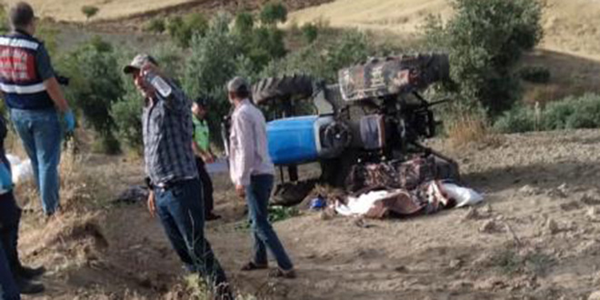 Gaziantep'te traktör kazası: 3 ölü, 1 ağır yaralı