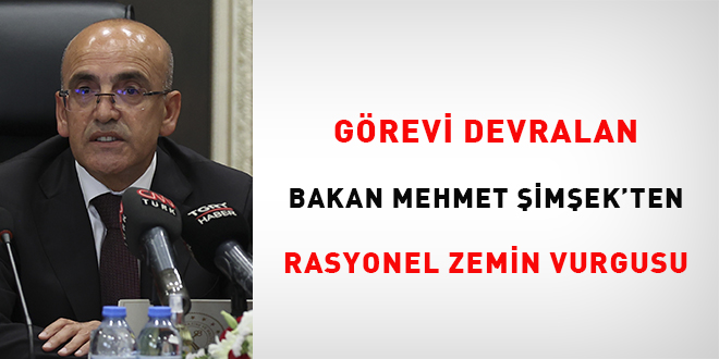 Grevi devralan Bakan Mehmet imek'ten rasyonel zemin vurgusu