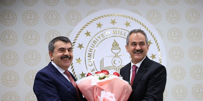 Milli Eğitim Bakanlığı'nda devir teslim